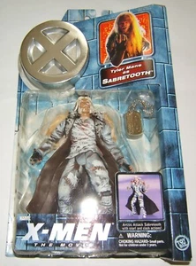 X-MEN The Movie TYLER MANE as SABRETOOTH Action Figure NIB - Picture 1 of 4