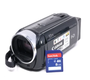 Canon VIXIA HF R40 Camcorder w/8gb Card - Black - Working - No Charger - Picture 1 of 13