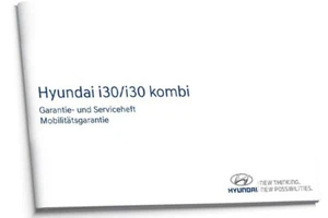 Hyundai i30 Deutsches Serviceheft - Bild 1 von 12