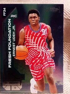 Ernest Udeh Jr. 2023 Metal Universe Champions Fresh Foundation Rookie Card RC - Picture 1 of 1