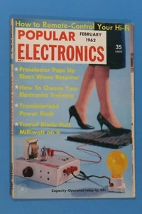 Popular Electronics Magazine February 1962 Jr's Portable 2-Transistor Receiver - Picture 1 of 2