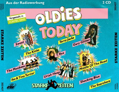 (2CD's) Starke Zeiten - Oldies Today - Terry Jacks, Sir Douglas Quintet,T. Rex - Bild 1 von 2