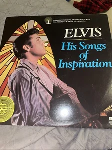 elvis his songs of inspiration Vinyl - Picture 1 of 1