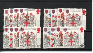 GB Commems.- Wholesale -1984- College of Arms - four sets - Fine Cancellations - Picture 1 of 1