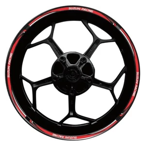 Wheel Stickers for Suzuki GSX-R Motorcycle Rim Tape Decal Graphics 17" - Picture 1 of 7