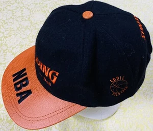 Vintage Spalding NBA Basketball Wollmischung Strapback Mütze Eddie Film Crew 56 cm - Bild 1 von 4