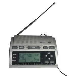 Midland Public Alert Wetter Radio mit Netzteil WR-300 getestet funktioniert lesen - Bild 1 von 7