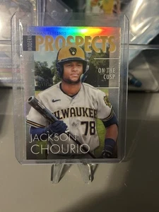 Jackson Chourio On The Cusp Prospects Bowman Insert - Brewers - Picture 1 of 1