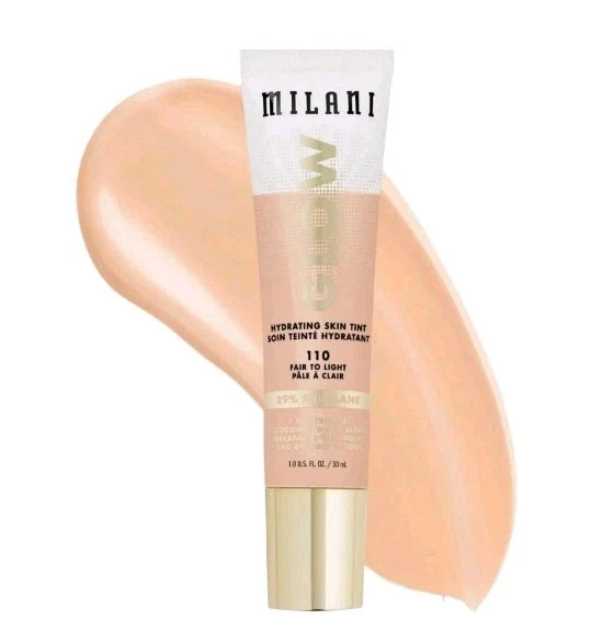 Milani Glow Hydrating Skin Tint ~ # 110 Fair to Light Full Size - Image 1 of 1