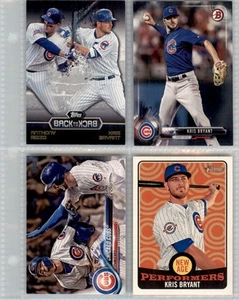 TOPPS BOWMAN (4) CARD SET KRIS BRYANT BX2=1003 - Picture 1 of 2