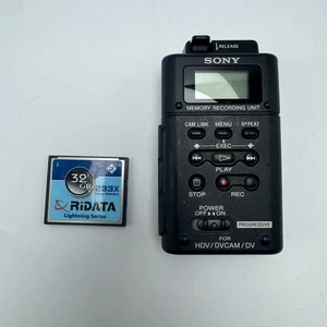 SONY HVR-MRC1 Memory Recording Unit FireWire i.LINK Compactflash card included - Picture 1 of 4