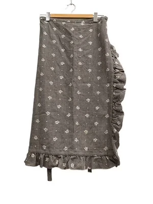 Falda envolvente de pata de gallo de lana COMME des GARÇONS 2001AW RC-S006 Foto 1 de 4