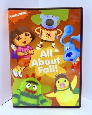 Nickelodeon All About Fall DVD Blues Clues - Wonder Pets - Dora - Yo Gabba 2008 - Image 1 of 4