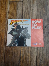 indiana jones e l'ultima crociata nes solo manuale Taito