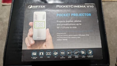 World First's  Aiptex Pocket Cinema V10  Projector. Projects up to 50"  in size! - Image 1 of 4