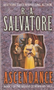 THE SECOND DEMONWARS SAGA Book 1 - ASCENDANCE by R.A. Salvatore - Picture 1 of 2