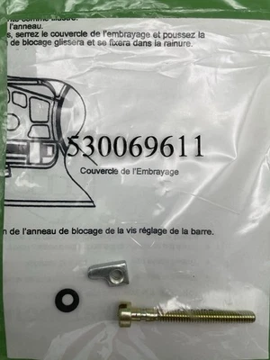 Kit de tornillos ajustadores de barra para motosierra Poulan 1950 1970 2025 530069611 Foto 1 de 4
