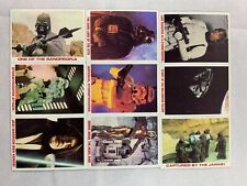 Vintage 1977-1980 STAR WARS Burger King trading cards Set of 3 sheets Uncut