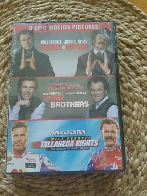 Holmes and Watson / Step Brothers /Talladega Nights - DVD Triple Feature - Image 1 of 2