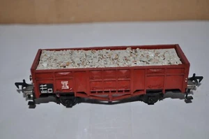 Vintage Fleischmann (1455 S) - 2-axle Gondola w/Removable Gravel Insert - Early - Picture 1 of 9