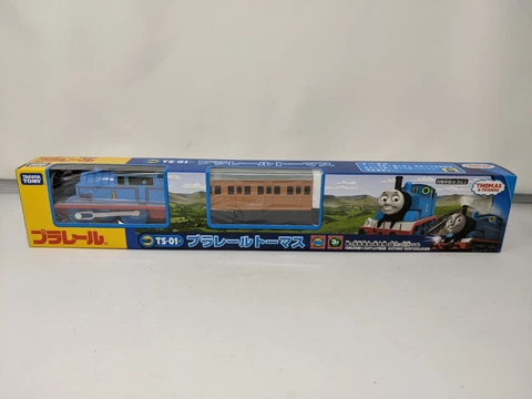 New Thomas & Friends Trackmaster Plarail Thomas Annie Clarabel TS-01 TOMY Train Cover