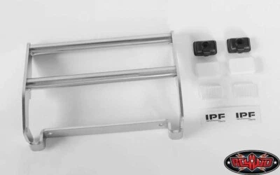 RC4WD Cowboy Front Grille Guard Silver w/Lights : TRX-4 '79 BRONCO RANGER XLT - Image 1 of 4