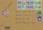 Bund Wert Brief Berlin-Pfullingen am 12. 9. 1987 MiF H-Blatt 29 u.a.