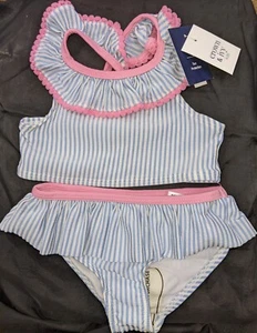 Crown & Ivy 2t Bikini Badeanzug Kleinkind Baby neu mit Etikett - Bild 1 von 8