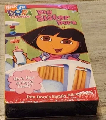 New Sealed! Nickelodeon’s Dora the Explorer Big Sister Dora VHS Video Tape - Image 1 of 4