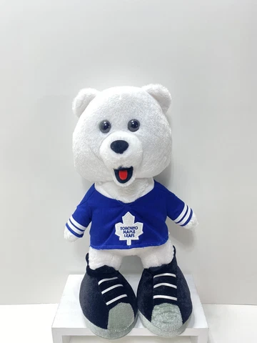 NHL Toronto Maple Leafs Carlton Bear #60 Jersey Plush Stuffed Animal Mascot Cover