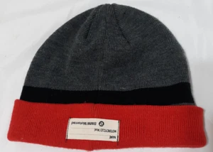 BMW Motorrad Men's Beanie Motorcyle Knit Hat Make Life a Ride Striped LOGO - Picture 1 of 8