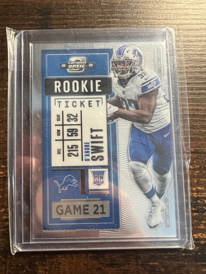 A113,492 -  2020 Panini Contenders Optic #70 D'Andre Swift RC - Image 1 of 1