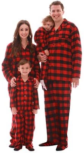 #followme Family Pajamas Flannel Kids Pajama Set 43648-10195-7 - Picture 1 of 26