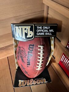 Authentic Wilson Super Bowl XXI Football Giants vs Broncos January 25, 1987