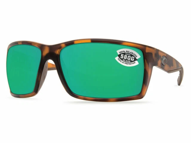 Costa Del Mar RFT66OGMGLP - Men's Sunglasses - Tortoise/Green Mirror