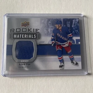 2019-20 Upper Deck Series 2 Rookie Materials Adam Fox - Picture 1 of 2