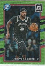 2017-18 Panini Donruss Optic Lime Green Holo Prizm /175 #12 Trevor Booker