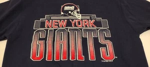 Vintage Sweatshirt New York Giants 1993 NFL Size L Navy Blue Heavyweight LOGO 7 - Picture 1 of 18