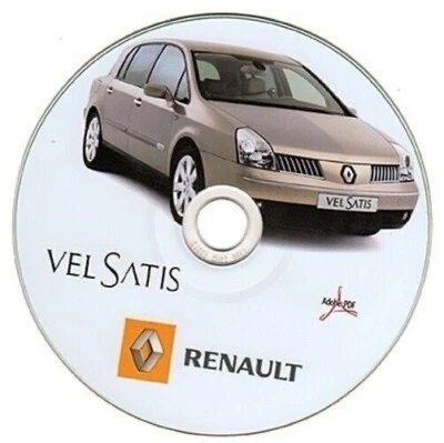 Renault Vel Satis (2001-2008) Manual De Taller En Cd - Imagen 1 de 4