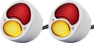 2 x Duolamp LED Turn Signal Running Brake License Plate Light For Ford Model A - Picture 1 of 9