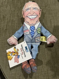 FUZZU Joe Biden Political Parody Dog Chew Toy Squeaker Malarky Joe Free Ship - Picture 1 of 2