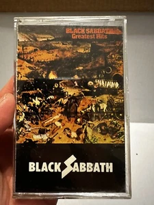 Vtg 1981 BLACK SABBATH Greatest Hits Music Cassette Tape CSL NEC 6009 - Picture 1 of 3