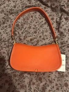 Orange Red Coach Swinger 20 (Small) - Short Strap Version - Picture 1 of 9