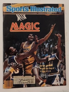 Sports Illustrated 1979 edición del 19 de noviembre con etiqueta postal Earvin Johnson - Imagen 1 de 2