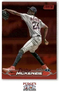 Triston McKenzie 2024 Stadium Club Red Foil #45 - Picture 1 of 2