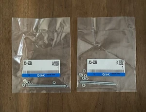 LOT OF 2 - SMC THREADED STUD KIT FOR USE WITH MANIFOLD, AS-32B - Picture 1 of 3