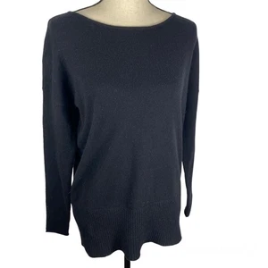 Ply Cashmere Rundhals Pullover 100% Kaschmir Schwarz Langarm Damen XS - Bild 1 von 11