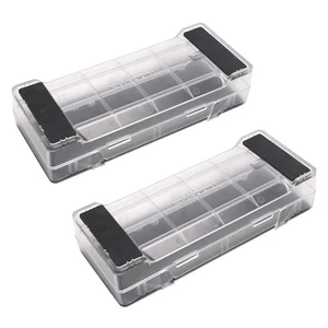 160H 2PCS 2-in-1 Whetstone and Knife Sharpening Stone Holder & Storage Case - Picture 1 of 8