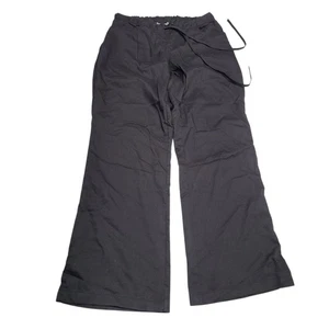 Pantalones Médicos Grises Anatomía Para Mujer Negros Cordón Cintura Bolsillos Pierna Ancha Talla S - Imagen 1 de 5