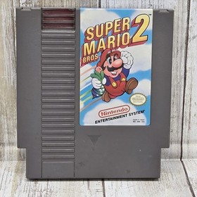 Super Mario Bros. 2 (NES, 1988) Nintendo NES Authentic Game Cartridge 